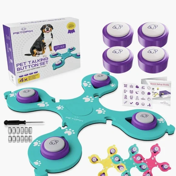 Talking Pet Buttons - Picture 1 of 4